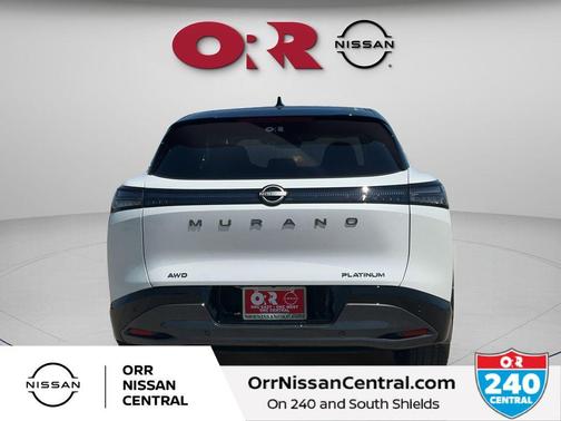 White / Black 2026 Nissan Murano Platinum