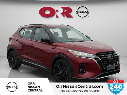 Scarlet Ember 2021 Nissan Kicks SR