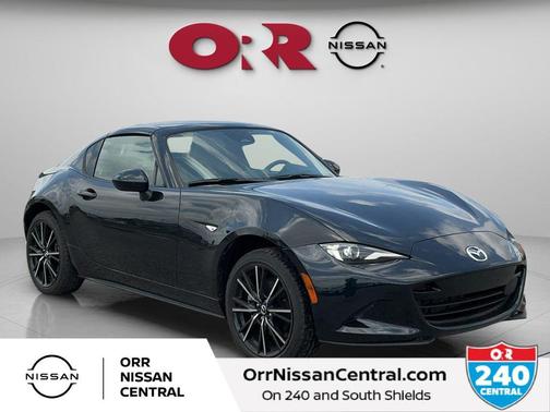 Jet Black 2025 Mazda MX-5 Miata RF Grand Touring