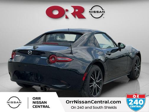 Jet Black 2025 Mazda MX-5 Miata RF Grand Touring