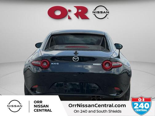 Jet Black 2025 Mazda MX-5 Miata RF Grand Touring