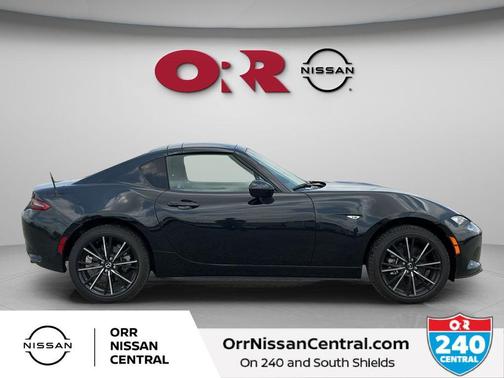 Jet Black 2025 Mazda MX-5 Miata RF Grand Touring