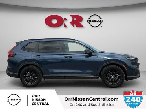 Blue Metallic 2026 Honda CR-V Hybrid Sport-L