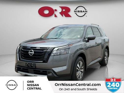 Gun Metallic 2025 Nissan Pathfinder SL