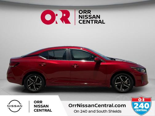 Scarlet Ember 2025 Nissan Sentra SV