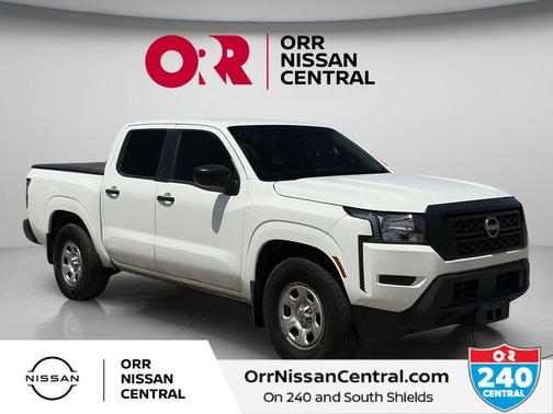 Glacier White 2024 Nissan Frontier S