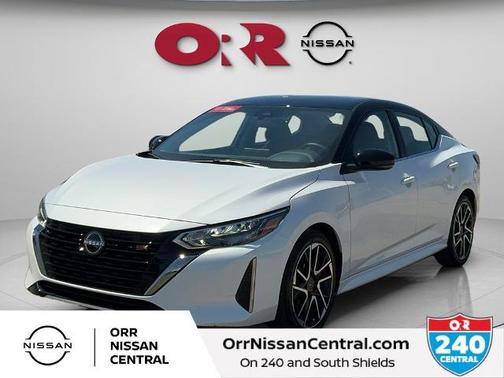 White 2025 Nissan Sentra SR