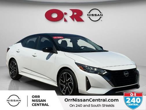 White 2025 Nissan Sentra SR