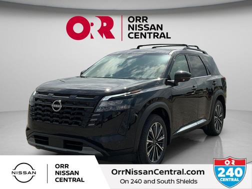 Super Black 2026 Nissan Pathfinder Platinum