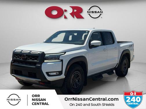 Glacier White 2025 Nissan Frontier PRO-X