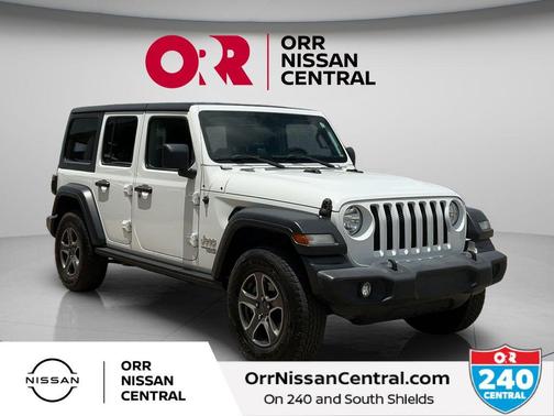Bright White Clearcoat 2019 Jeep Wrangler Unlimited Sport