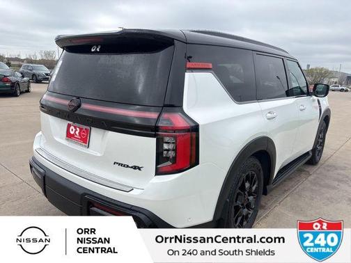 White 2026 Nissan Armada PRO-4X
