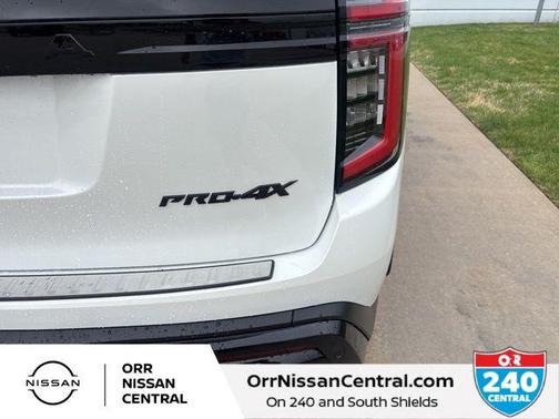White 2026 Nissan Armada PRO-4X