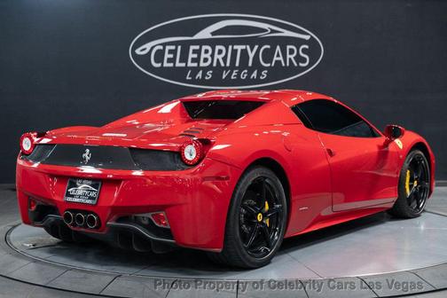 Rosso Corsa 2013 Ferrari 458 Spider Base
