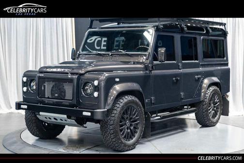 Grey 1996 Land Rover Defender V8