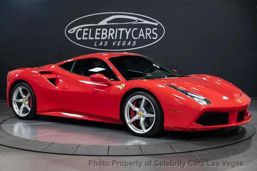 Rosso Corsa 2016 Ferrari 488 GTB 2dr Coupe