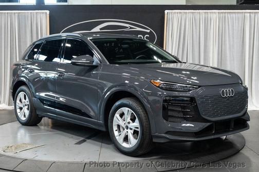 Magnet Gray 2025 Audi Q6 e-tron Premium Plus