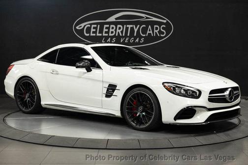 Polar White 2017 Mercedes-Benz AMG SL 63 Base