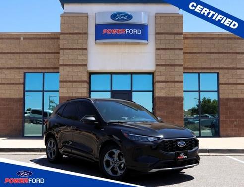 AGATE BLACK METALLIC 2023 Ford Escape ST-LINE