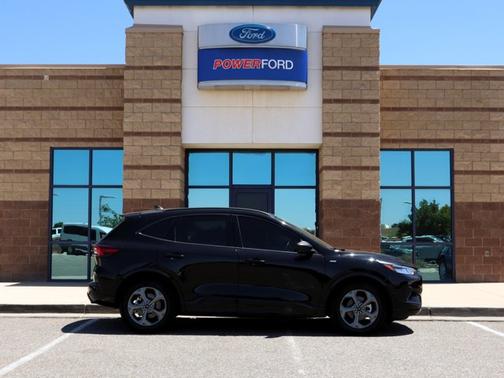 AGATE BLACK METALLIC 2023 Ford Escape ST-LINE
