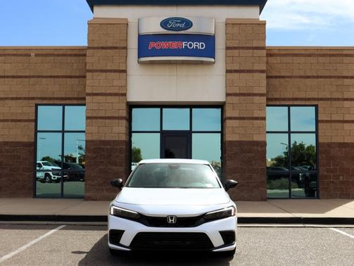 White 2024 Honda Civic SPORT