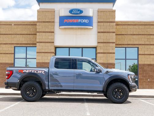 AZURE GRAY METALLIC TRICOAT 2023 Ford F-150 RAPTOR
