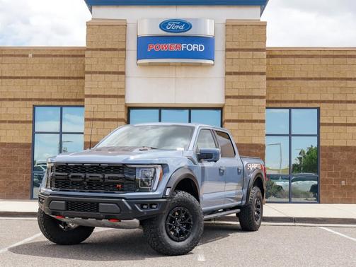 AZURE GRAY METALLIC TRICOAT 2023 Ford F-150 RAPTOR