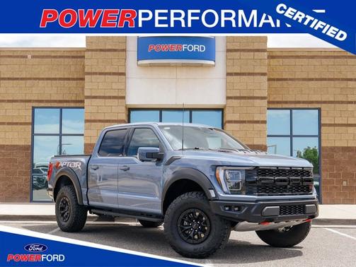 AZURE GRAY METALLIC TRICOAT 2023 Ford F-150 RAPTOR