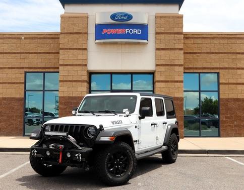 Bright White Clearcoat 2021 Jeep Wrangler Unlimited SPORT