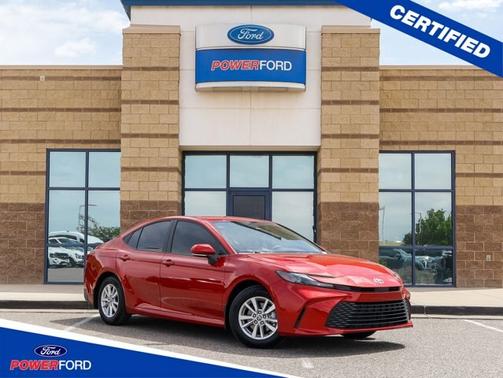 Red 2025 Toyota Camry LE