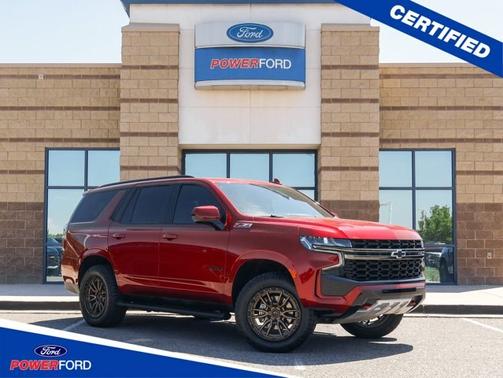 Cherry Red Tintcoat 2021 Chevrolet Tahoe Z71