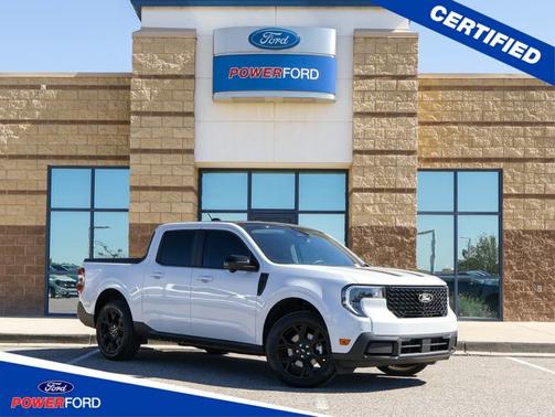 SPACE WHITE METALLIC 2025 Ford Maverick LARIAT