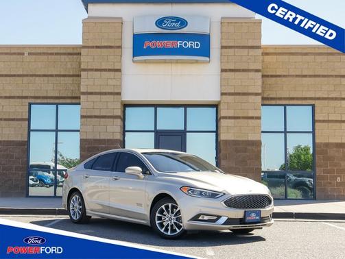 WHITE GOLD 2018 Ford Fusion Energi PLATINUM