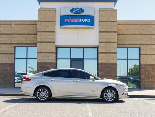 WHITE GOLD 2018 Ford Fusion Energi PLATINUM