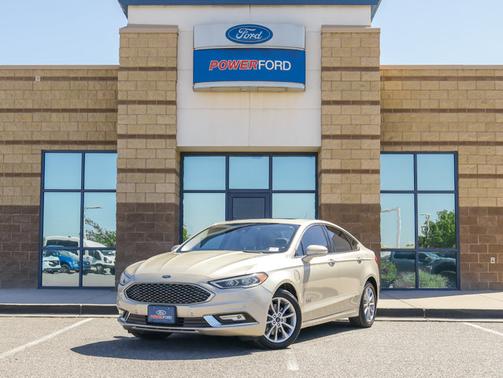 WHITE GOLD 2018 Ford Fusion Energi PLATINUM