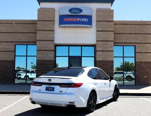 White 2025 Toyota Camry LE