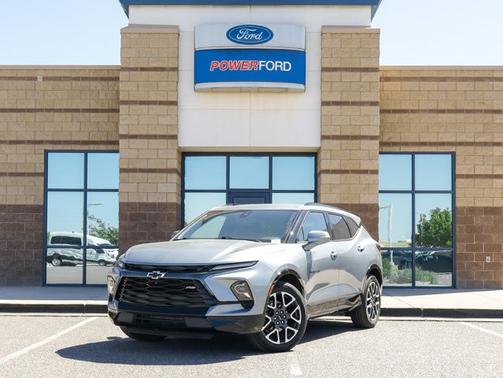 Sterling Gray Metallic 2024 Chevrolet Blazer RS