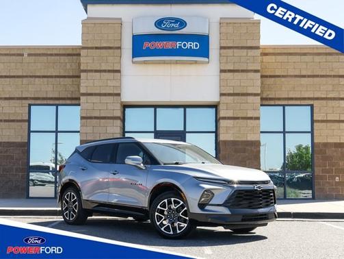 Sterling Gray Metallic 2024 Chevrolet Blazer RS