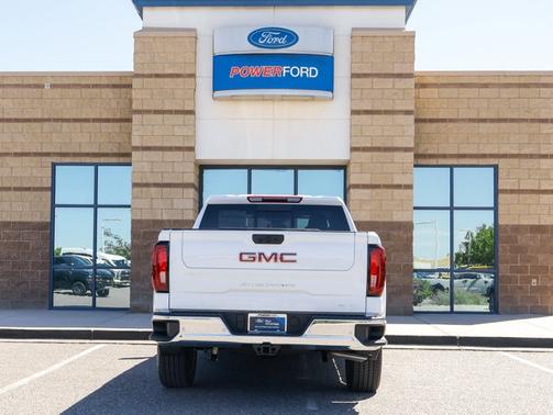 Summit White 2024 GMC Sierra 1500 SLT