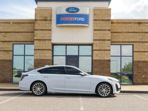 Diamond Sky Metallic 2022 Cadillac CT5 PREMIUM LUXURY