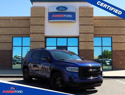 Ultra Blue Metallic 2023 GMC Acadia SLE