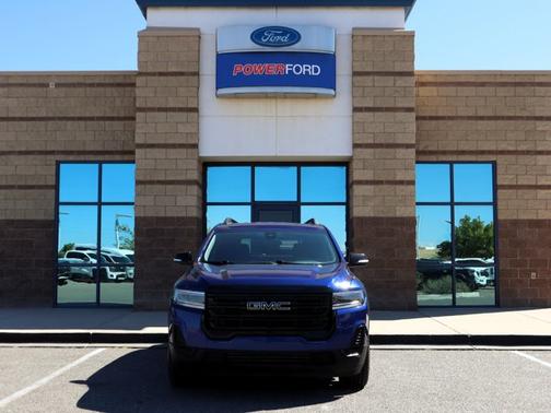 Ultra Blue Metallic 2023 GMC Acadia SLE