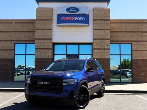 Ultra Blue Metallic 2023 GMC Acadia SLE