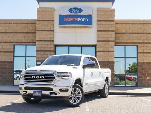 Bright White Clearcoat 2023 RAM 1500 LONGHORN