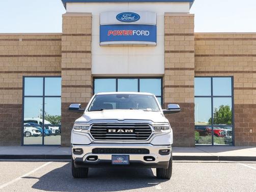 Bright White Clearcoat 2023 RAM 1500 LONGHORN