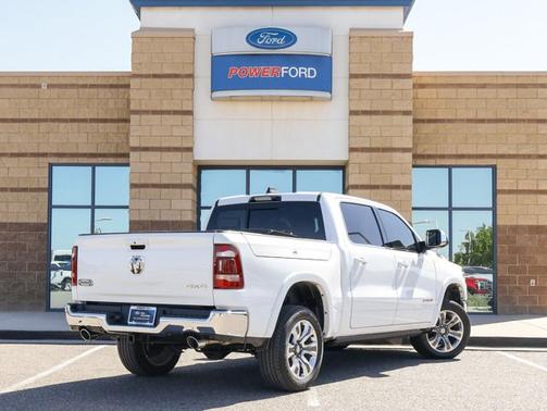 Bright White Clearcoat 2023 RAM 1500 LONGHORN