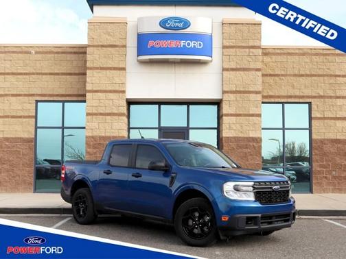 ATLAS BLUE METALLIC 2024 Ford Maverick XLT Truck