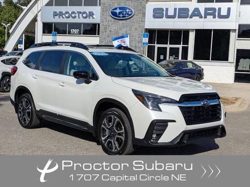 Crystal White Pearl 2025 Subaru Ascent Limited