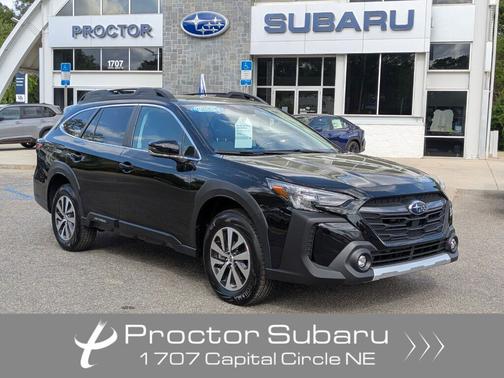 Crystal Black Silica 2025 Subaru Outback Premium SUV