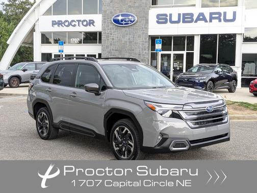 River Rock Pearl 2025 Subaru Forester Hybrid Limited